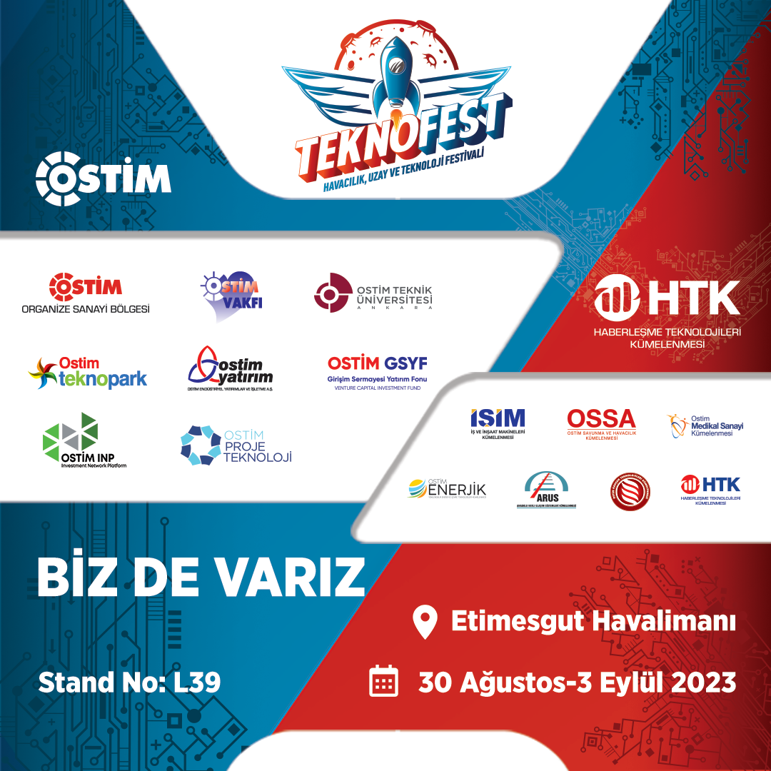 Dünyanın en büyük havacılık, uzay ve teknoloji festivali TEKNOFEST'te biz de varız!