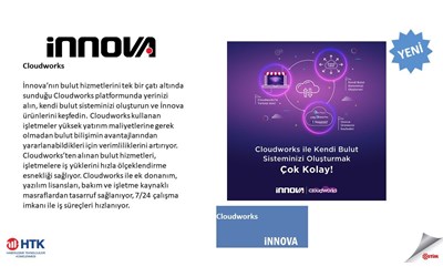 Üyelerimizden Gelişmeler...  İnnova Bilişim' in Cloudworks ürünü:
