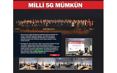 Milli 5G OSTİM Gazetesi Manşetinde