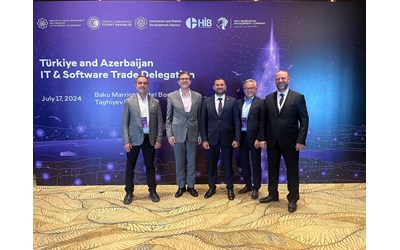 HTK Delegasyonu Türkiye-Azerbaycan Bilişim İşbirliğini Değerlendirdi