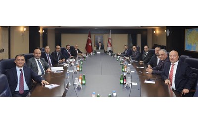 Cumhurbaşkanlığı Strateji ve Bütçe Başkanı İbrahim Şenel' e ziyaret