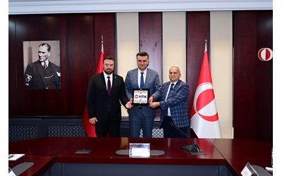 HTK Yönetim Kurulu, Prof. Dr. Ahmet Yozgatlıgil’e Hayırlı Olsun Ziyareti Gerçekleştirdi