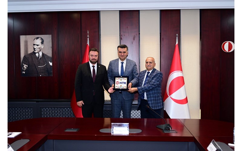 HTK Yönetim Kurulu, Prof. Dr. Ahmet Yozgatlıgil’e Hayırlı Olsun Ziyareti Gerçekleştirdi