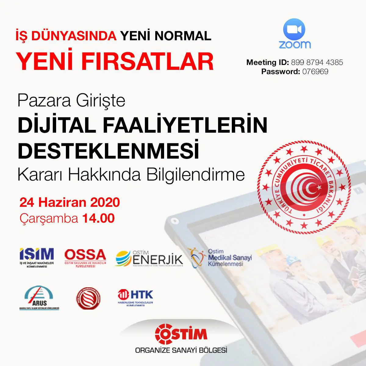 OSTİM Kümeleri Bilgilendirme Programı Serisi Başladı!