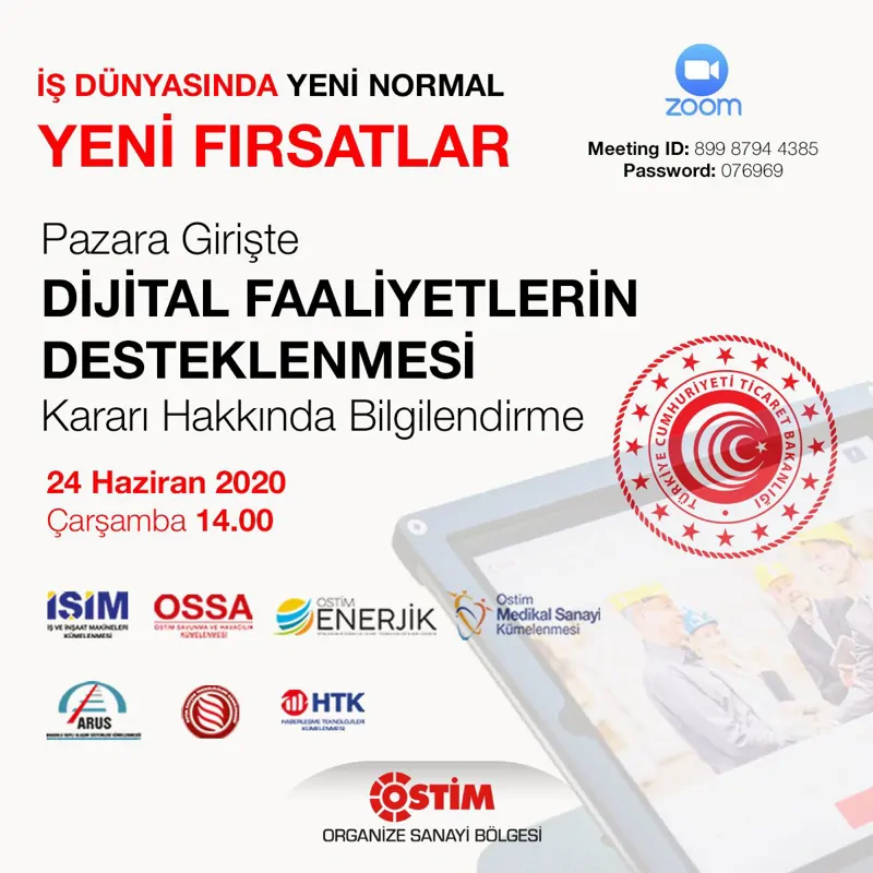 OSTİM Kümeleri Bilgilendirme Programı Serisi Başladı!