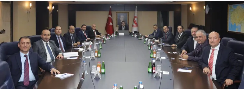 Cumhurbaşkanlığı Strateji ve Bütçe Başkanı İbrahim Şenel' e ziyaret