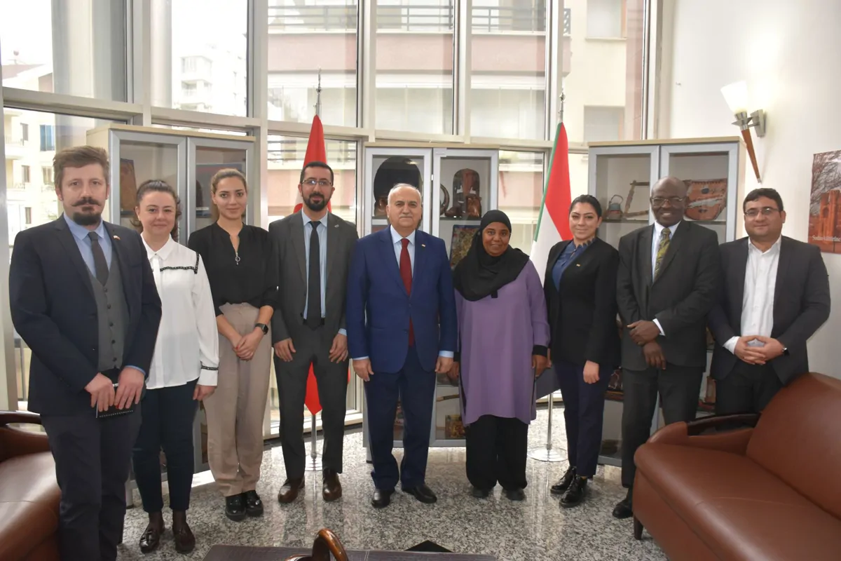 OSTİM' den Sudan Cumhuriyeti Elçiliği ziyareti
