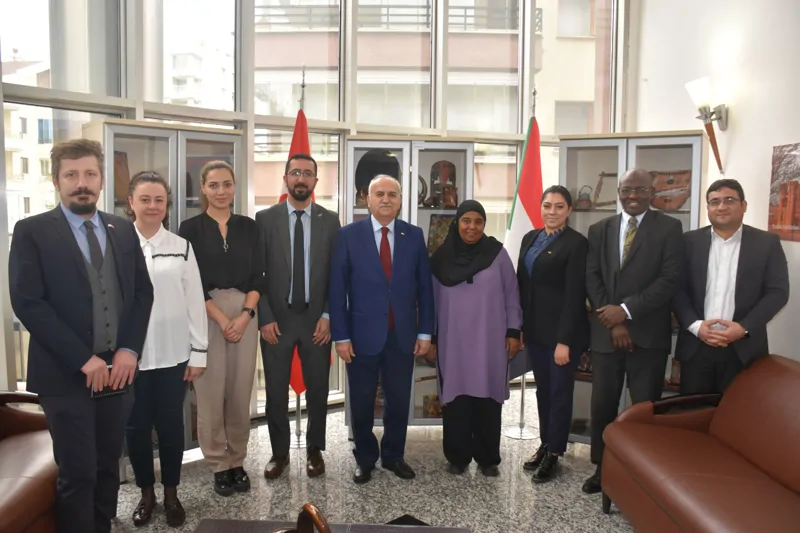 OSTİM' den Sudan Cumhuriyeti Elçiliği ziyareti