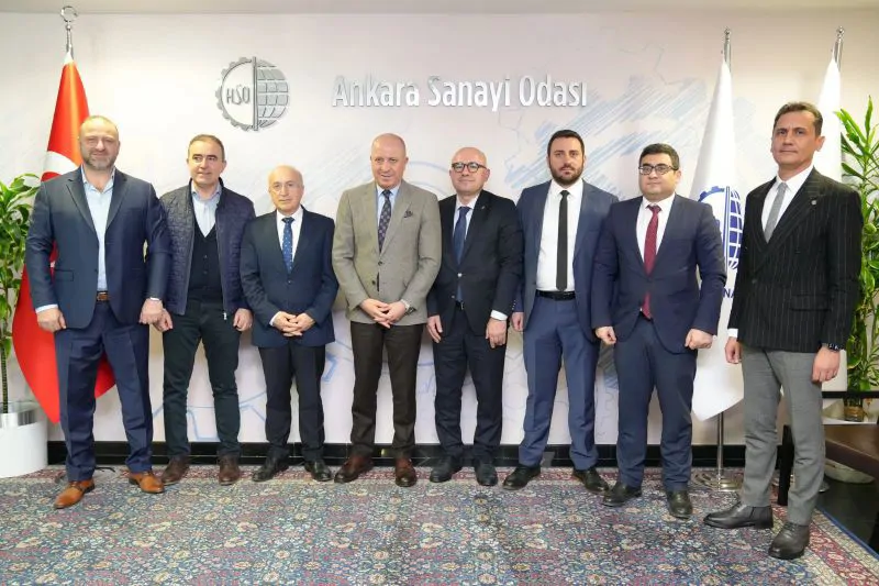 HTK Yönetim Kurulu, ASO Başkanı Seyit Ardıç'ı Ziyaret Ederek İşbirliği ve Ortak Çalışma Alanlarını Değerlendirdi