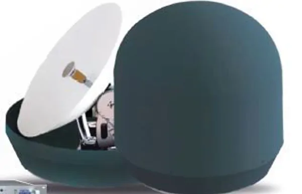 High Gain Ka-band Satcom On The Move Maritime Antenna